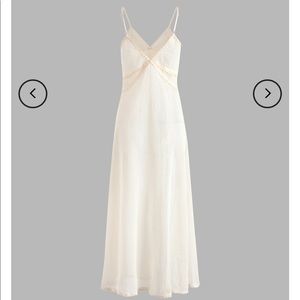 V Neck Maxi Dress Knit Dress